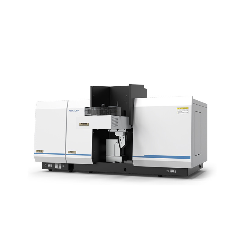 8 Lamba Konumları AAS Ağır Metal Analizi için Atomik Absorpsiyon Spektrophotometer 220V