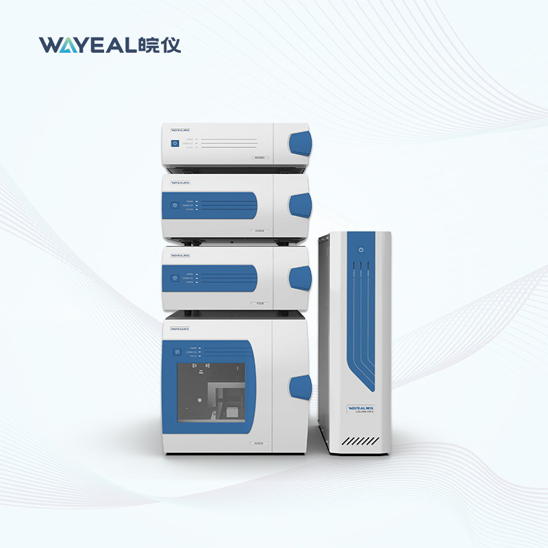 PC / Akıllı Laboratuvar Yazılımı ve 0.001-10 ML / dakikalık akış hızı ile Wayeal 220V Sıvı Kromatografi Enstrümanı
