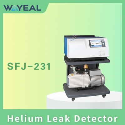 Wayeal SFJ-231 Mobil Helium Sızıntı Detektörü Makinesi 5.0×10-13 Pa·m3/s