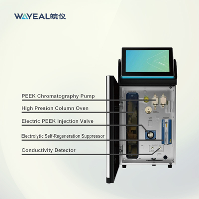 120 Pozisyon Otomatik Örneklemeci Laboratuvar Aracı İyon Kromatografi Sistemi Wayeal IC6200