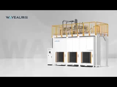 Vakum odası helyum sızıntı tespit sistemi